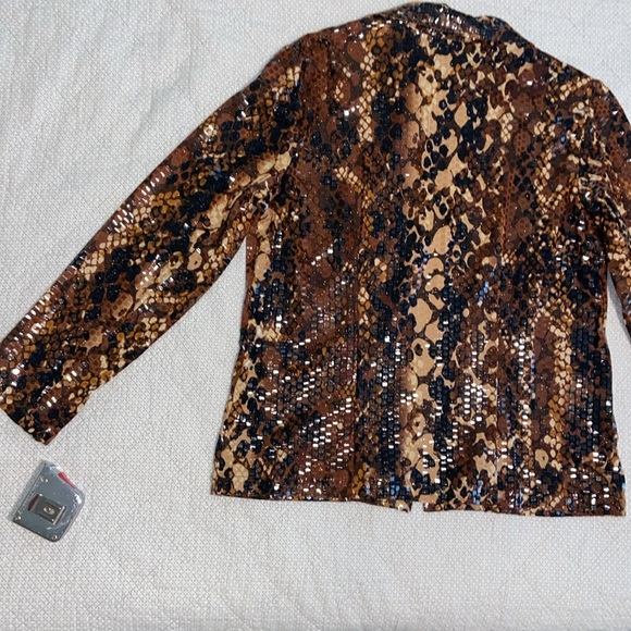 Ruby Rd. Multicolor Animal Print Top - Picture 7 of 8